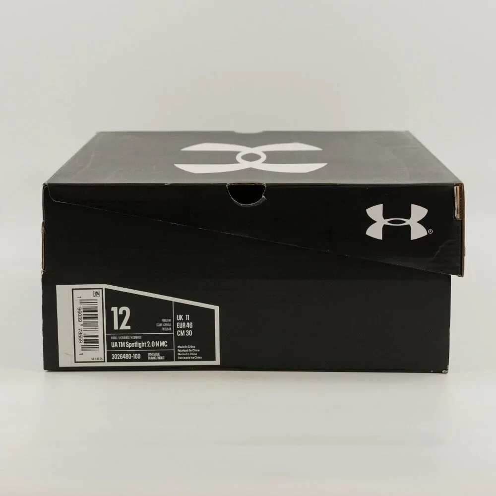 Under Armour Team Spotlight 2.0 N MC 3026480-100 Football Cleats size 10 - 14